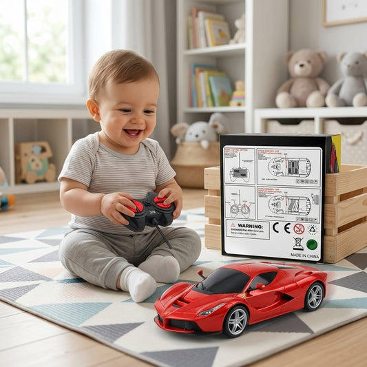 Remote Control Racing Car – Radio Control Toy Car for Kids (3+ Years)